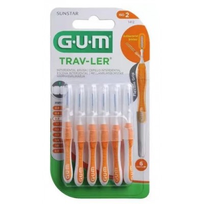 Comprar GUM TRAV-LER CEPILLO INTERDENTAL 0.9 MM 6 UNIDADES al mejor precio en NuestraFarma, tu farmacia online