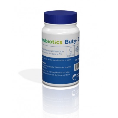 Comprar EUBIOTICS BUTY-D 60 CAPSULAS al mejor precio en NuestraFarma, tu farmacia online