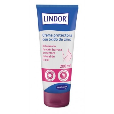 Comprar LINDOR CREMA PROTECTORA CON OXIDO DE ZINC 200 ML al mejor precio en NuestraFarma, tu farmacia online