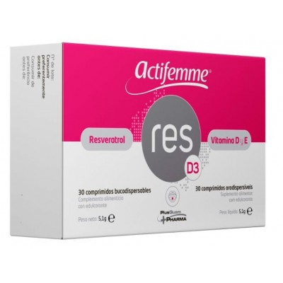 Comprar ACTIFEMME RESD3 30 COMPRIMIDOS BUCODISPERSABLES al mejor precio en NuestraFarma, tu farmacia online