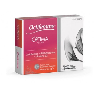 Comprar ACTIFEMME OPTIMA 28 CAPSULAS al mejor precio en NuestraFarma, tu farmacia online