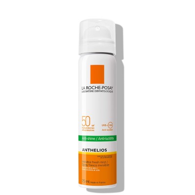 Comprar LA ROCHE-POSAY ANTHELIOS BRUMA INVISIBLE ANTI-BRILLOS SPF50 ROSTRO 75 ML al mejor precio en NuestraFarma, tu farmacia online