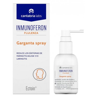 Comprar INMUNOFERON FLULENZA GARGANTA SPRAY 20 ML al mejor precio en NuestraFarma, tu farmacia online