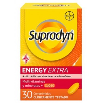 Comprar SUPRADYN ENERGY EXTRA 30 COMPRIMIDOS al mejor precio en NuestraFarma, tu farmacia online