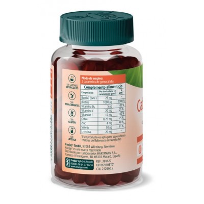 Comprar KNEIPP GUMMIES CABELLO Y UÑAS 60 UNIDADES al mejor precio en NuestraFarma, tu farmacia online