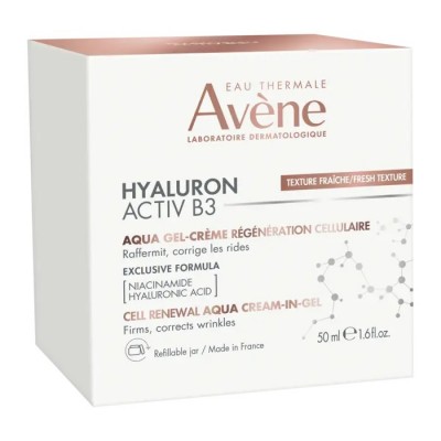 Comprar AVENE HYALURON ACTIV B3 AQUA GEL-CREMA REGENERADORA CELULAR 50 ML al mejor precio en NuestraFarma, tu farmacia online