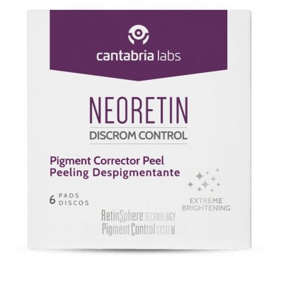 Comprar NEORETIN DISCROM CONTROL PEELING DESPIGMENTANTE 6 DISCOS 6 ML al mejor precio en NuestraFarma, tu farmacia online
