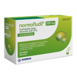 NORMOFLUDIL EFG 200 mg 30 SOBRES GRANULADO PARA SOLUCION ORAL