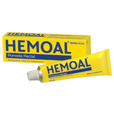 Comprar HEMOAL POMADA RECTAL 1 TUBO 50 g al mejor precio en NuestraFarma, tu farmacia online