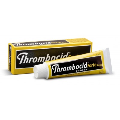 Comprar THROMBOCID FORTE 5 MG/G POMADA 1 TUBO 60 G al mejor precio en NuestraFarma, tu farmacia online