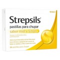 STREPSILS 24 PASTILLAS PARA CHUPAR (SABOR MIEL Y LIMON)