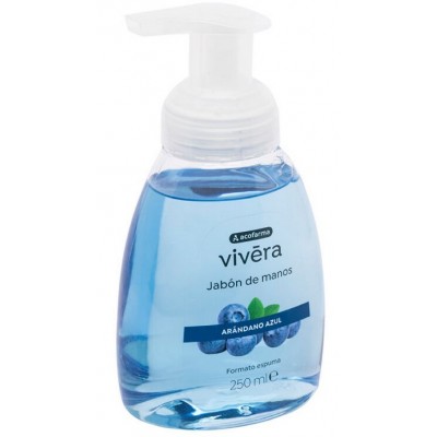 Comprar ACOFARMA VIVERA JABON DE MANOS ARANDANO AZUL FORMATO ESPUMA 250 ML al mejor precio en NuestraFarma, tu farmacia online