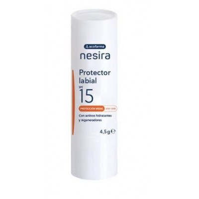 Comprar ACOFARMA NESIRA PROTECTOR LABIAL SPF15 4,5 G al mejor precio en NuestraFarma, tu farmacia online