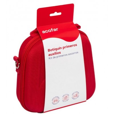 Comprar ACOFAR BOTIQUIN DE PRIMEROS AUXILIOS PEQUEÑO (185 X 185 X 70 MM) 1 UNIDAD al mejor precio en NuestraFarma, tu farmacia online