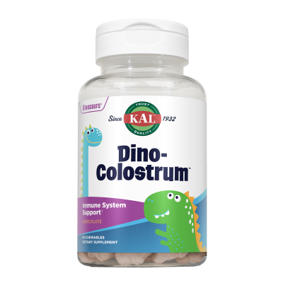 Comprar KAL DINO COLOSTRUM CHOCO 60 DINOSAURIOS MASTICABLES SABOR CHOCOLATE al mejor precio en NuestraFarma, tu farmacia online