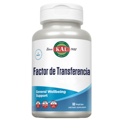 Comprar KAL FACTOR DE TRANSFERENCIA 60 CAPSULAS VEGETALES al mejor precio en NuestraFarma, tu farmacia online