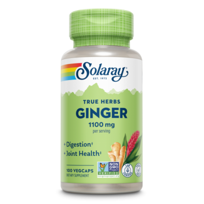 Comprar SOLARAY JENGIBRE (GINGER ROOT) 100 CAPSULAS VEGETALES al mejor precio en NuestraFarma, tu farmacia online