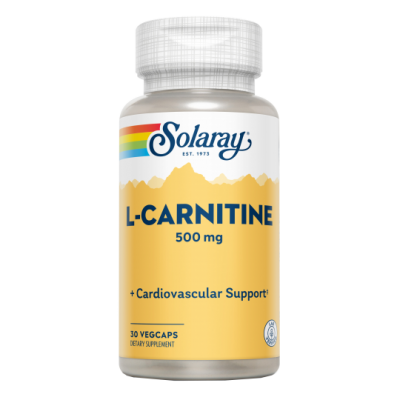 Comprar SOLARAY L-CARNITINA 500 MG 30 CAPSULAS VEGETALES al mejor precio en NuestraFarma, tu farmacia online