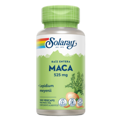 Comprar SOLARAY MACA 525MG 100 CAPSULAS al mejor precio en NuestraFarma, tu farmacia online