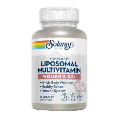 Comprar SOLARAY LIPOSOMAL MULTIVITAMIN WOMEN'S 50+ 60 CAPSULAS VEGETALES al mejor precio en NuestraFarma, tu farmacia online