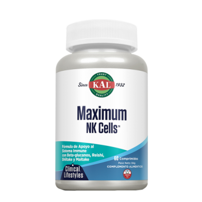 Comprar KAL MAXIMUM NK CELLS 60 COMPRIMIDOS al mejor precio en NuestraFarma, tu farmacia online