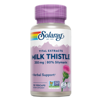 Comprar SOLARAY MILK THISTLE (CARDO MARIANO) 30 CAPSULAS VEGETALES al mejor precio en NuestraFarma, tu farmacia online