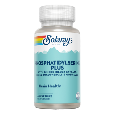 Comprar SOLARAY PHOSPHATIDYLSERINE PLUS (FOSFATIDILSERINA) 60 CAPSULAS al mejor precio en NuestraFarma, tu farmacia online