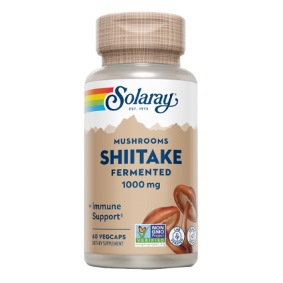 Comprar SOLARAY SHIITAKE 60 CAPSULAS VEGETALES al mejor precio en NuestraFarma, tu farmacia online