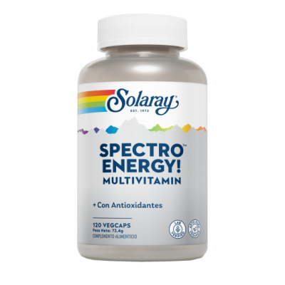 Comprar SOLARAY SPECTRO ENERGY! MULTI VITAMIN 120 CAPSULAS VEGETALES al mejor precio en NuestraFarma, tu farmacia online