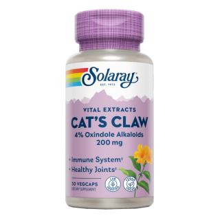 SOLARAY CAT'S CLAW (UÑA DE GATO) 30 CAPSULAS VEGETALES