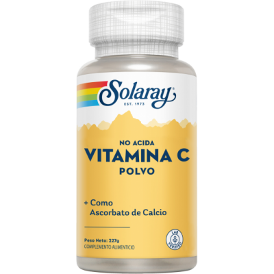Comprar SOLARAY VITAMINA C NO ACIDA POLVO (BUFFERED VITAMIN C POWDER) 227 G al mejor precio en NuestraFarma, tu farmacia online
