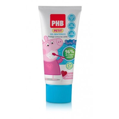 Comprar PHB PETIT GEL DENTIFRICO INFANTIL 50 ML SABOR PIRULETA PEPPAPIG al mejor precio en NuestraFarma, tu farmacia online