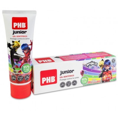 Comprar PHB JUNIOR GEL DENTIFRICO SABOR TROPICAL 75 ML al mejor precio en NuestraFarma, tu farmacia online