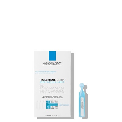 Comprar LA ROCHE-POSAY TOLERIANE ULTRA DESMAQUILLANTE MONODOSIS 30 X 5 ML al mejor precio en NuestraFarma, tu farmacia online