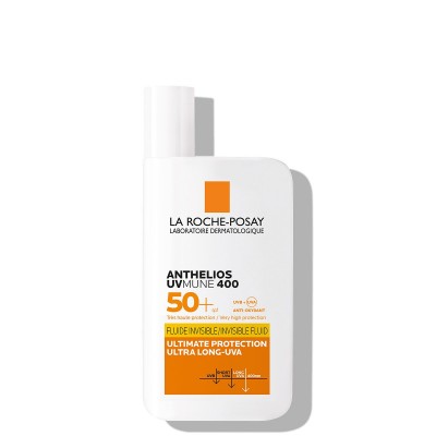 Comprar LA ROCHE-POSAY ANTHELIOS UVMUNE 400 FLUIDO INVISIBLE SPF 50+ SIN PERFUME 50 ML al mejor precio en NuestraFarma, tu farmacia online
