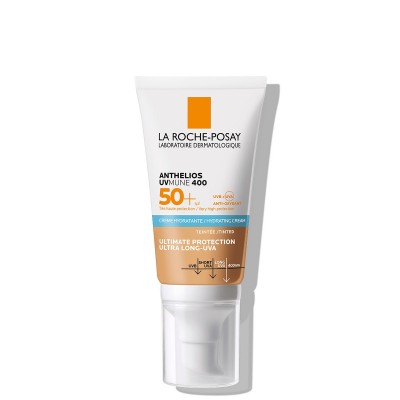 Comprar LA ROCHE-POSAY ANTHELIOS UVMUNE 400 CREMA HIDRATANTE SPF 50+ CON COLOR 50 ML al mejor precio en NuestraFarma, tu farmacia online