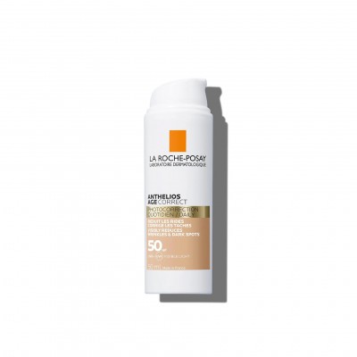 Comprar LA ROCHE-POSAY ANTHELIOS AGE CORRECT SPF50 CON COLOR 50 ML al mejor precio en NuestraFarma, tu farmacia online