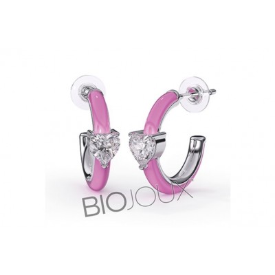 Comprar BIOJOUX PENDIENTES LEILA PINK 16 MM BJT336 1 PAR al mejor precio en NuestraFarma, tu farmacia online