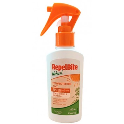 Comprar REPELBITE NATURAL FOTOPROTECTOR SPF50 100 ML al mejor precio en NuestraFarma, tu farmacia online