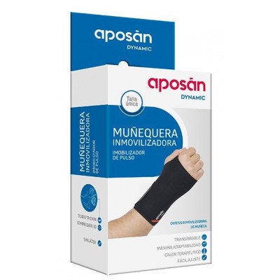 Comprar APOSAN DYNAMIC MUÑEQUERA INMOVILIZADORA PALMAR IZQUIERDA 1 UNIDAD al mejor precio en NuestraFarma, tu farmacia online