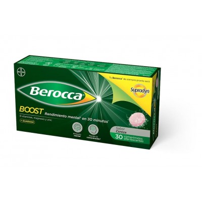 Comprar BEROCCA BOOST EFERVESCENTE 30 COMPRIMIDOS al mejor precio en NuestraFarma, tu farmacia online