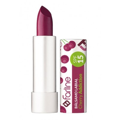 Comprar FARLINE LABIAL CHERRY ADDICTION SPF 15 4,5 G al mejor precio en NuestraFarma, tu farmacia online