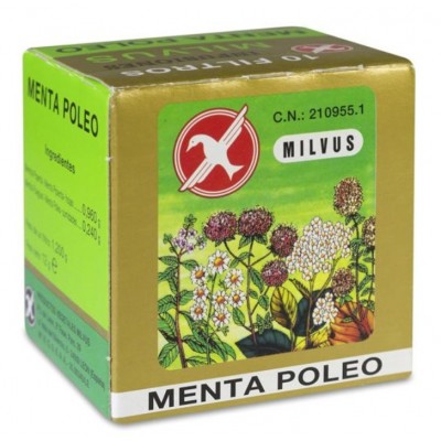 Comprar MILVUS MENTA POLEO 10 FILTROS 1,2 G al mejor precio en NuestraFarma, tu farmacia online