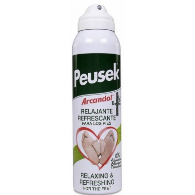 Comprar PEUSEK ARCANDOL RELAJANTE REFRESCANTE PARA LOS PIES PULVERIZADOR 150 ML al mejor precio en NuestraFarma, tu farmacia online