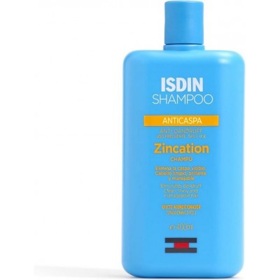 Comprar ISDIN ZINCATION SHAMPOO ANTICASPA 400 ML al mejor precio en NuestraFarma, tu farmacia online