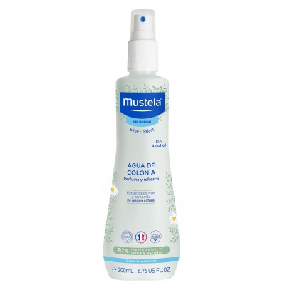 Comprar MUSTELA AGUA DE COLONIA SIN ALCOHOL 200 ML al mejor precio en NuestraFarma, tu farmacia online