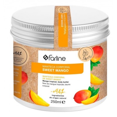 Comprar FARLINE MANTECA CORPORAL SWEET MANGO 250 ML al mejor precio en NuestraFarma, tu farmacia online