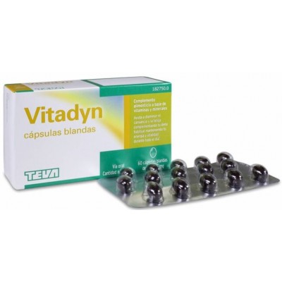 Comprar VITADYN 60 CAPSULAS BLANDAS al mejor precio en NuestraFarma, tu farmacia online