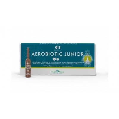 Comprar GSE AEROBIOTIC JUNIOR 10 AMPOLLAS PARA AEROSOL 5 ML al mejor precio en NuestraFarma, tu farmacia online