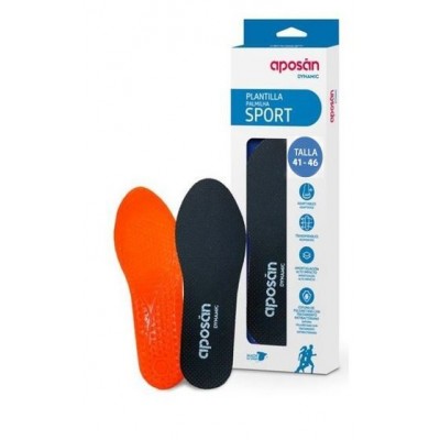 Comprar APOSAN DYNAMIC PLANTILLAS DE GEL SPORT TALLA 41-46 2 UNIDADES al mejor precio en NuestraFarma, tu farmacia online